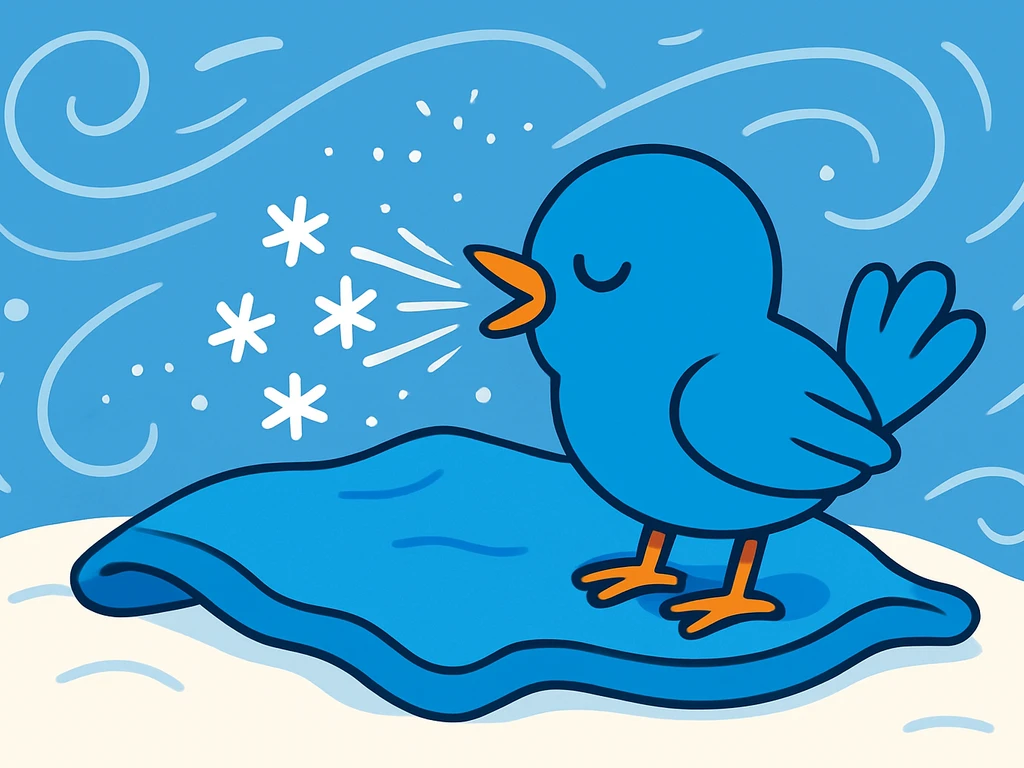 The Bluebird's Blizzard Blanket