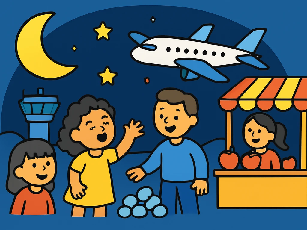 The Air and Airplane Moonlight Market