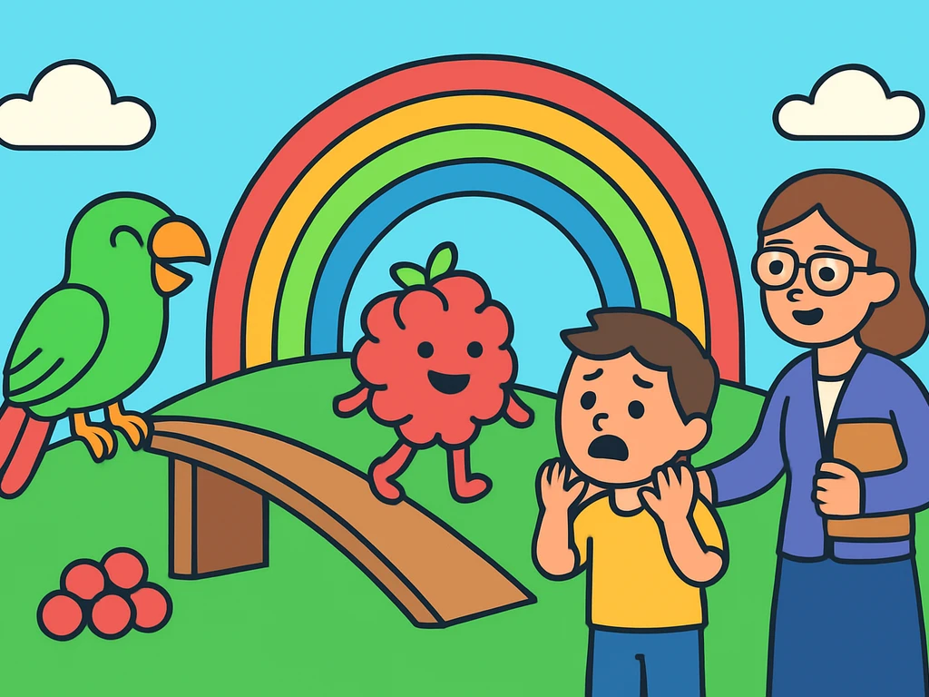 The Parrot and Raspberry Rainbow Relay